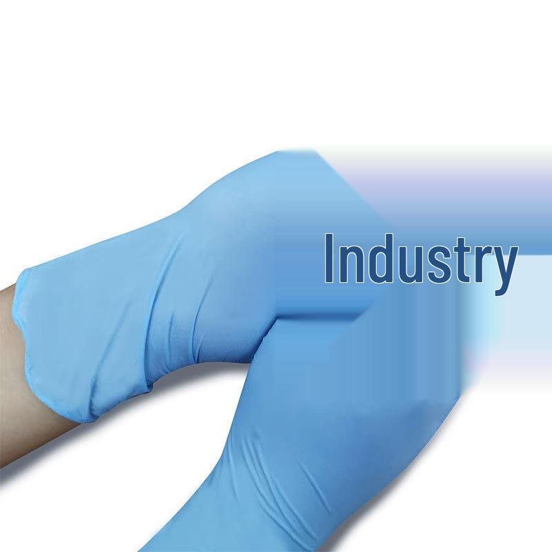 GONGBA Disposable Thickened Nitrile Work Gloves (100-count)