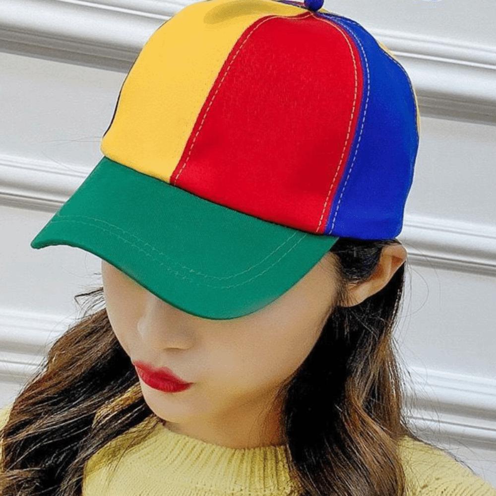 Detachable Bamboo Dragonfly Cap Cotton Colorful Helicopter Spiral Hat  Outdoor