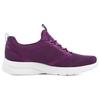 Skechers 2.0 Synthetic Leather Sports Shock Absorbing Durable Low Top Casual Shoes Women sneaker Dark-Purple 149693-PLUM