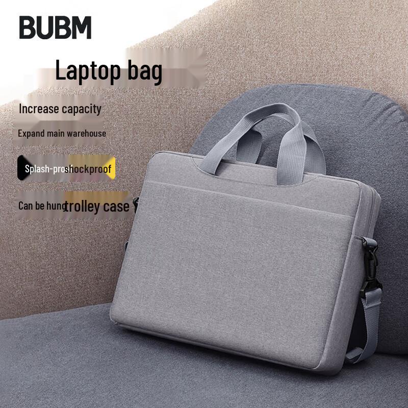 BUBM Business Laptop Briefcase Handbag 13-14 Inch