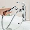 MDNG French Retro Copper Basin Pull-Out Faucet