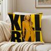 movie action KKill BBillS Cushion Cover Pillowcase Antidustmite living Room Sofa Decor Cushion Room