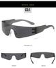 Unisex Frameless Sport Punk Sunglasses - Colorful Fashion Eyewear