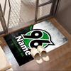 Custom Name Personalized Hannover 96 Football Print Carpet, Versatile Home Decor Rug, for Playroom, Apartment, Balcony, Entryway, Hallway Gift