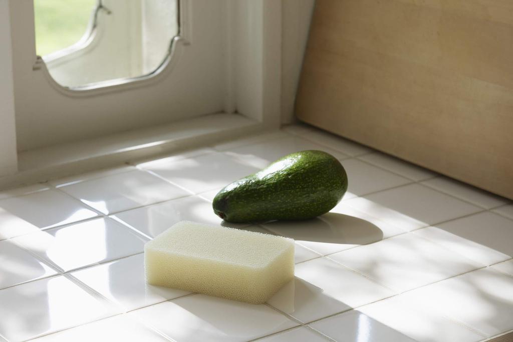 Kamenoko Tsubushi Nishio Shoten Kamenoko Sponge Do Square Green Set of 3