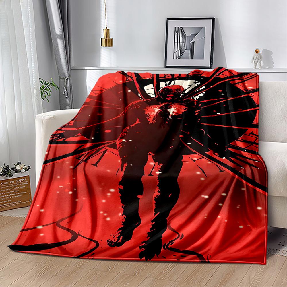 Stranger Things Blanket Suitable for sofas,travel, living rooms also a good gift for friends and family Suitable for all seasons.