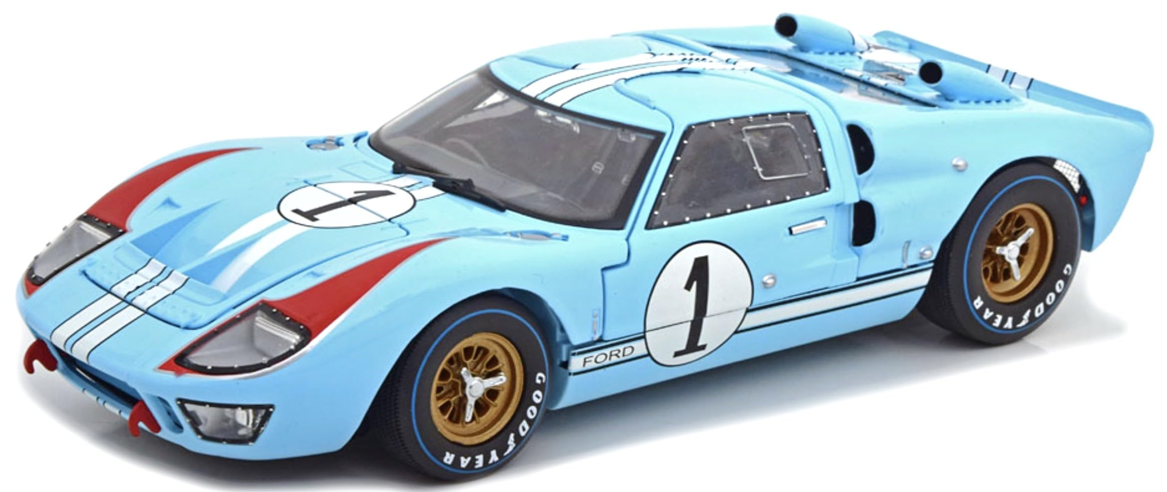 

KiNSMART Ford GT40 Мини-машинка 5 дюймов MKII HERITAGE EDITION 1966 без коробки 12,7 см Инерционная, синий