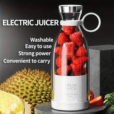 Electric Juicer Mini Portable Blender Fruit Mixers Fruit Extractors Multifunction Juice Maker Machine Blender Smoothies Mixer