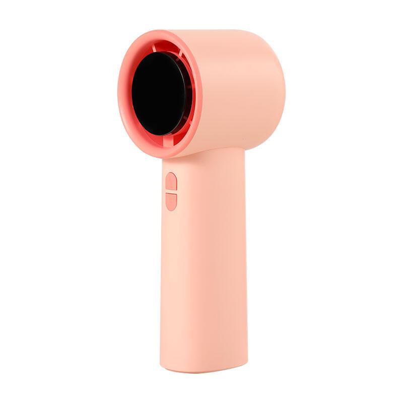 

Southeast Asia Portable Handheld Fan: 100-Speed, Powerful Wind, Long-Lasting Battery for Outdoor & Dorm Use 4000mAh Battery рожевий