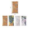 Borsa Portatile per Occhiali in Ecopelle PU Anti-Pressione Anti-Perdita Custodia Semplice per Occhiali Borsa per Occhiali