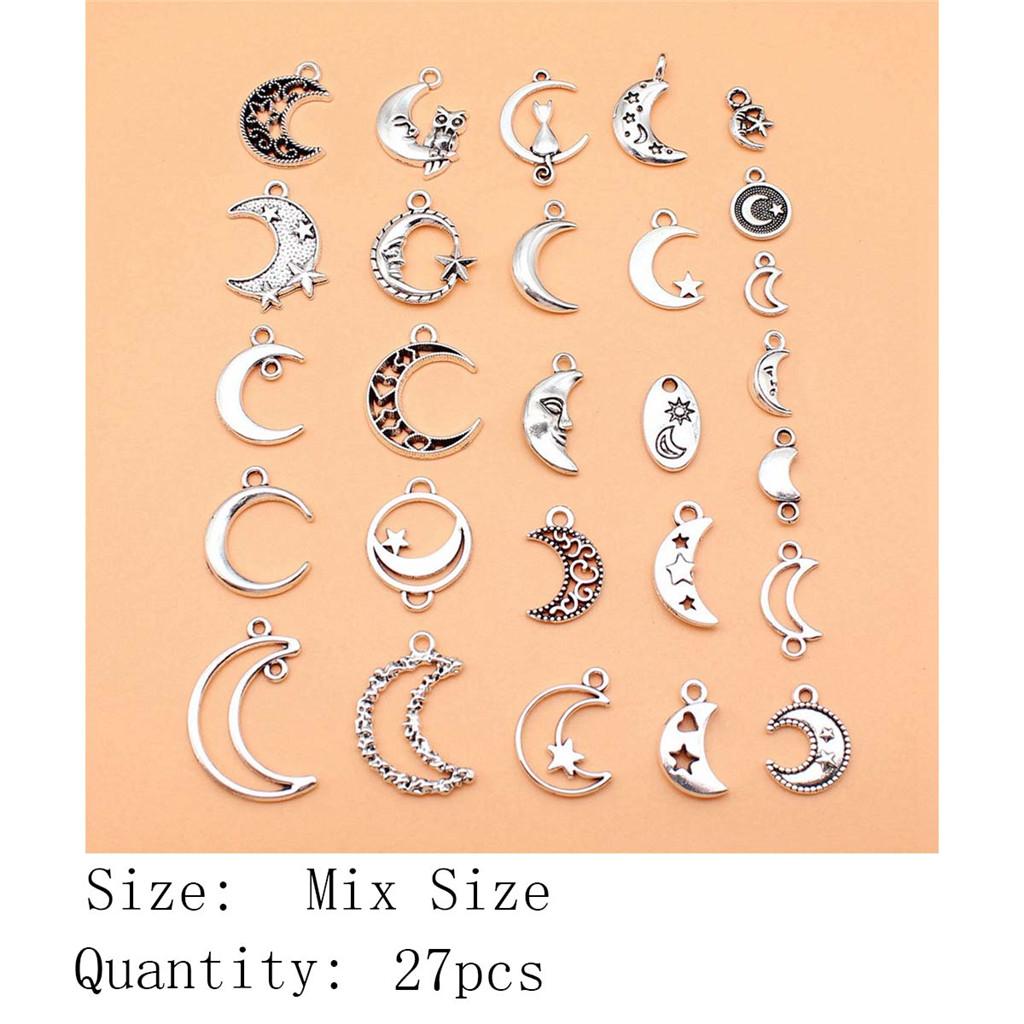New Year's Day Aesthetic Jewelry Charms Study Sports Mixed Set Charms Pendant Women's Bag Bracelet Pendant