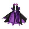 Dog Witch Costume/Devil Horn Hat for Pet Halloween Theme Party Dogs Costume Cloak for Small Cats Dog Cosplay Party Outfit