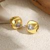 1PC Zircon Ear Cuff Earrings Clip On Design Cartilage Ear Cuff Casual Non Pierced Earrings  Women