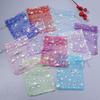 10Pcs Transparent Drawstring Gifts Bag  Wedding Christmas Candy Gift Bags Jewelry Storage