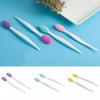 Nose Exfoliator Blackhead Removal Silicone Double Sides Head Face Cleaning Brush