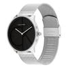 Calvin Klein Quarz Uhr 40mm Schwarzes Zifferblatt 30M Wasserdicht Unisex Uhren 25300012