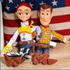 Sheriff Woody, Jessie, & Buzz Lightyear Pull-String Light-Up Figures - Toy Story 4