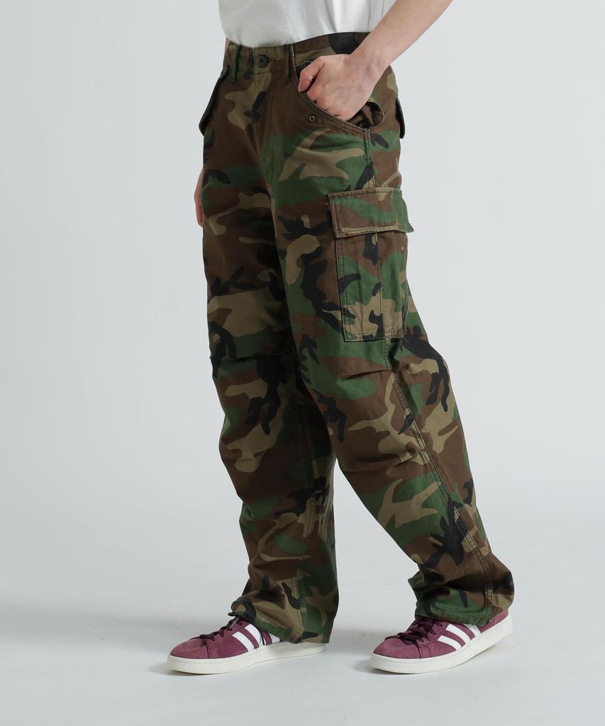 AVIREX Long Pants Direct Store Limited NYLON/COTTON M-65 FATIGUE PANTS Women's S 311 Olive Camo 783-5910601