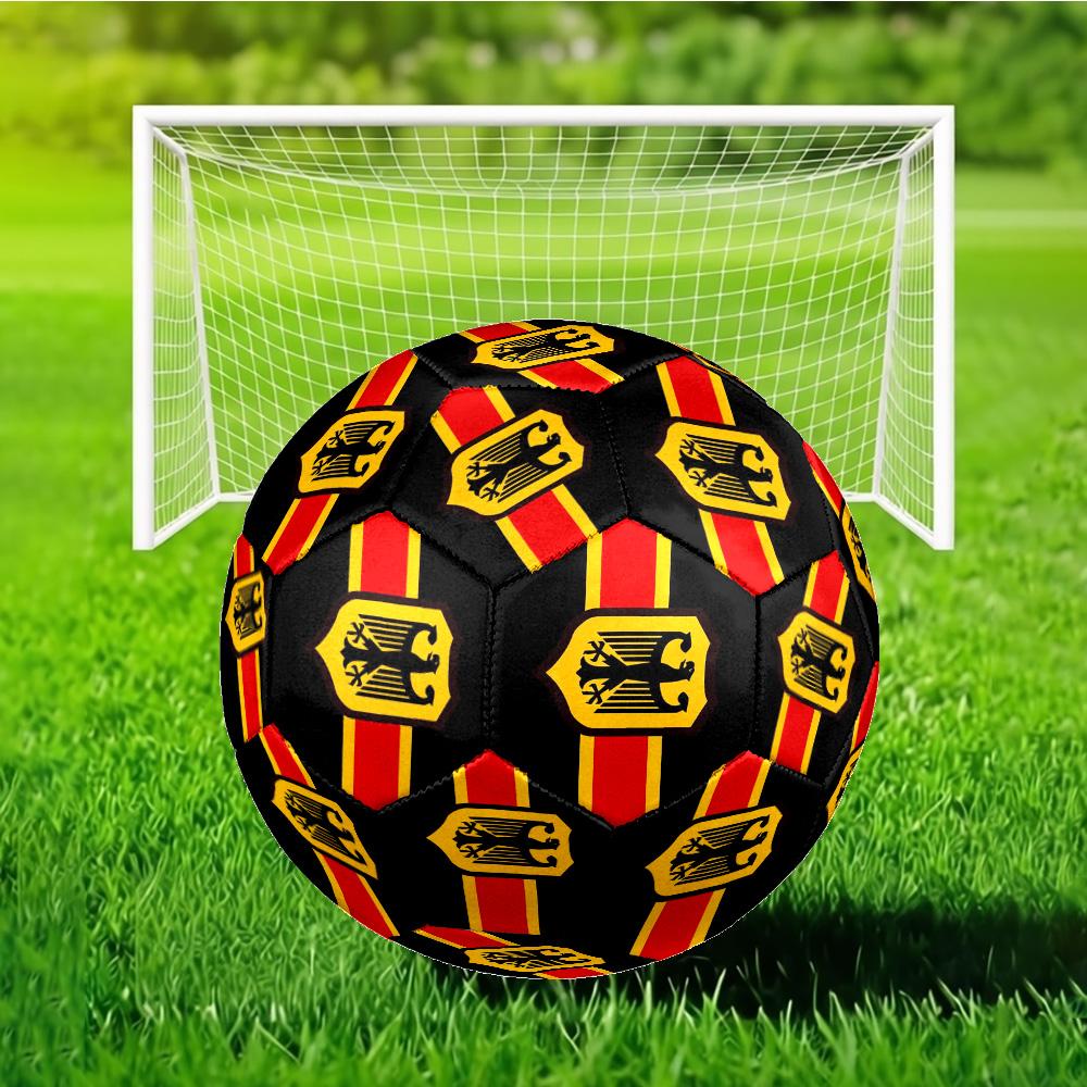 Eagle Emblem Of Germany Soccer Ball Size 5 Soccer Ball, Machine-stitched, Durable, Suitable for Training and Matches Fan Gift