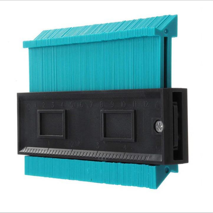 Multifunctional Woodworking Contour Shaper and Measuring Ruler for Curves