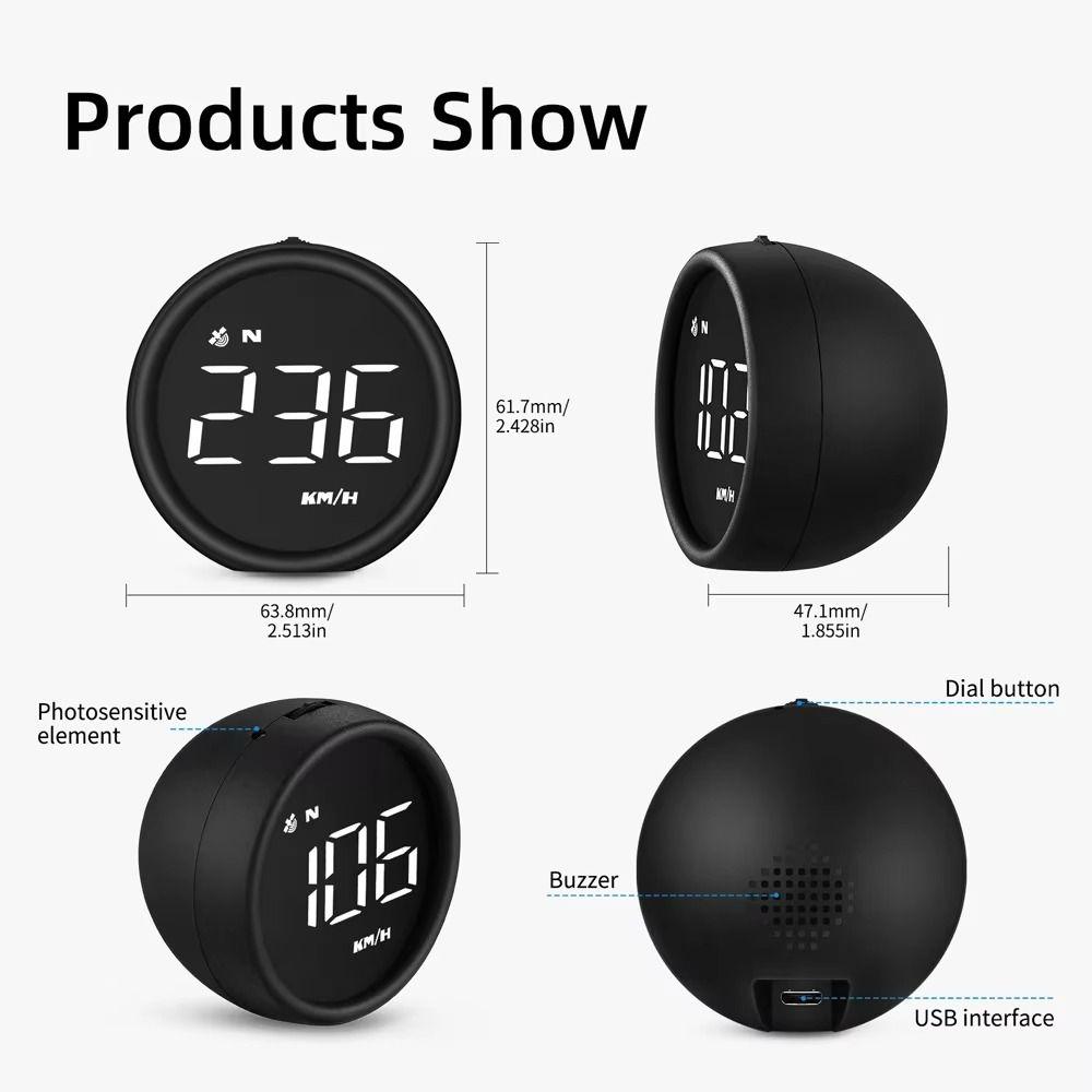 HUD Digital Speedometer Universal GPS Digital Speedometer Car Head Up Display Car Accessories