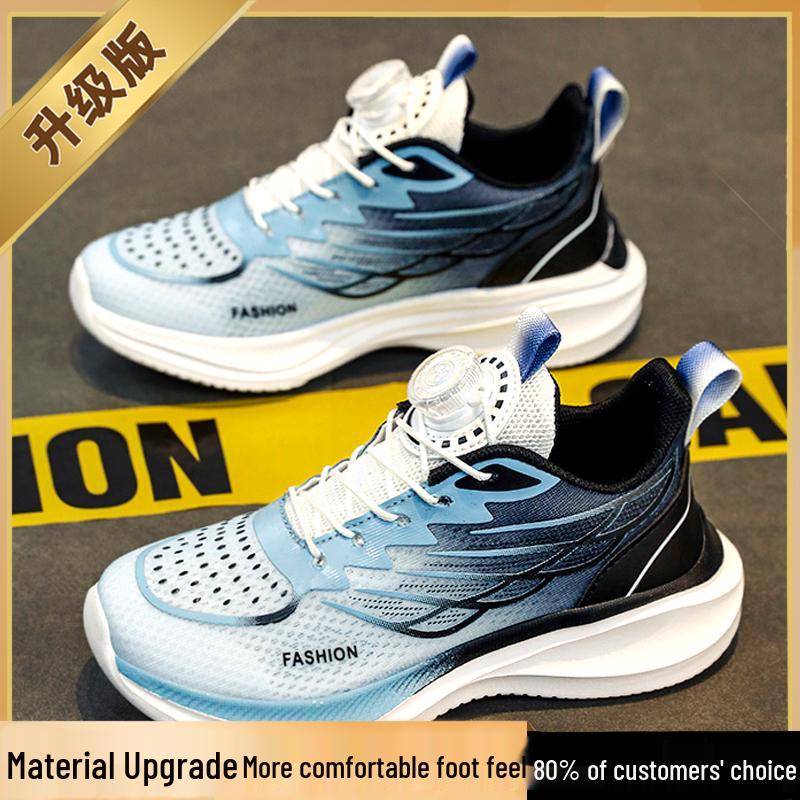 

Boys 2025 Summer Breathable Mesh Basketball & Running Shoes Size 32