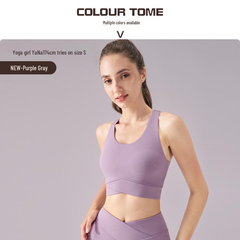 

Женский спортивный бюстгальтер BR Ice Mint с U-образным вырезом - Летний, с широкими бретелями, средней поддержки, с вырезом на спине, со съемными вкладышами для йоги и фитнеса 6