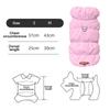 D-ring Vest Dog Winter Clothes Warm Coat Cat Costumes Pet Warm Jacket  Chihuahua French Bulldog