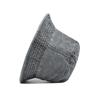 Solide Baumwolle Gewaschener Denim Fischerhut Unisex Bob Faltbar Fischer Breite Krempe Kappen Hip Hop Gorros Herren Damen Panama Fischerhut