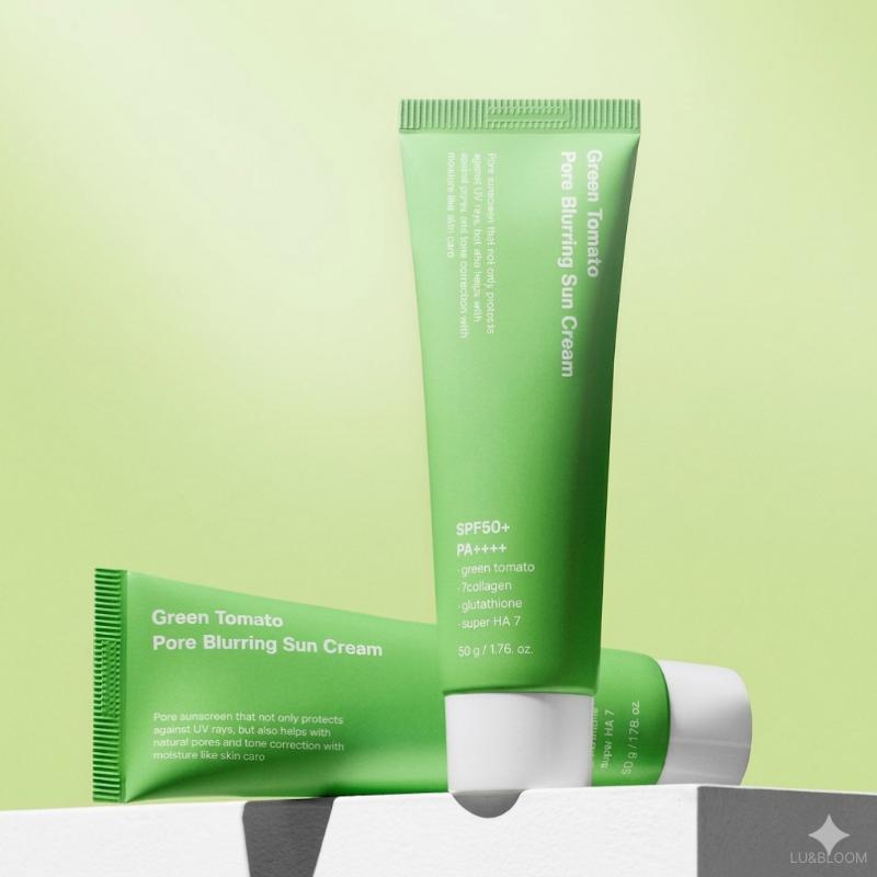 Sungboon Editor Green Tomato NMN Ampoule 40ml + Cream 50ml Set (+Free gift)