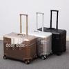 18-Inch Men's Aluminum-Magnesium Alloy Camera Carry-On Suitcase