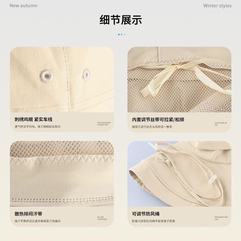 Bucket Hat Damen Sommer Trendig Vielseitig Outdoor Sonnenschutz UV Visor Sonnenhut