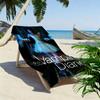 Supernatural Love Mystery Beach Towel Beach Soft Outdoor Pool Towel Seaside Swim Printing Comfort Beach Beach Towel