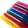 2Pcs Heat Insulation Light Filter PVC Sunscreen Cellophane Window Glass Transparent Plastic Sheet