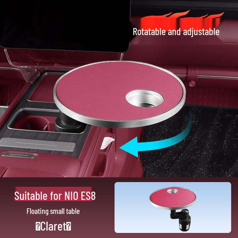 

Compatible with 26 Nio Models: ES8, ES6, ET5 T Suspension Center Console Table and Cup Holder Car Interior Accessories.