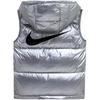 Nike Down Vest With Letter Print Hooded Zipper Sleeveless Kids vest Silver-Gray DZ9727-048