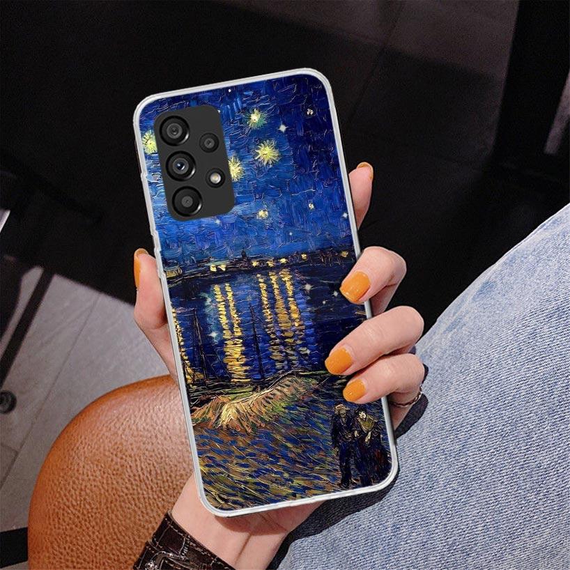 Van Gogh Oil Art Painting Phone Case For Samsung Galaxy A17 A16 A15 A14 A13 A57 A56 A55 A54 A53 A37 A36 A35 A34 A33 A26 A25 A24