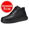 Nuove Scarpe con Rialzo da Uomo 6/8/10CM Rialzo Interno Invisibile Scarpa Pelle di Alta Qualità Outdoor Casual Scarpe Sportive Taglie Forti 36-46