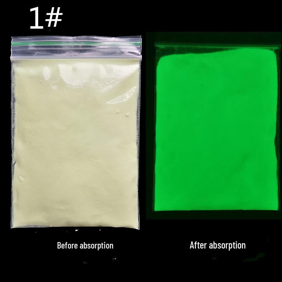 High Brightness Long-Lasting Luminous Powder 10g - DIY Nail Glitter Resin Pendant Kit