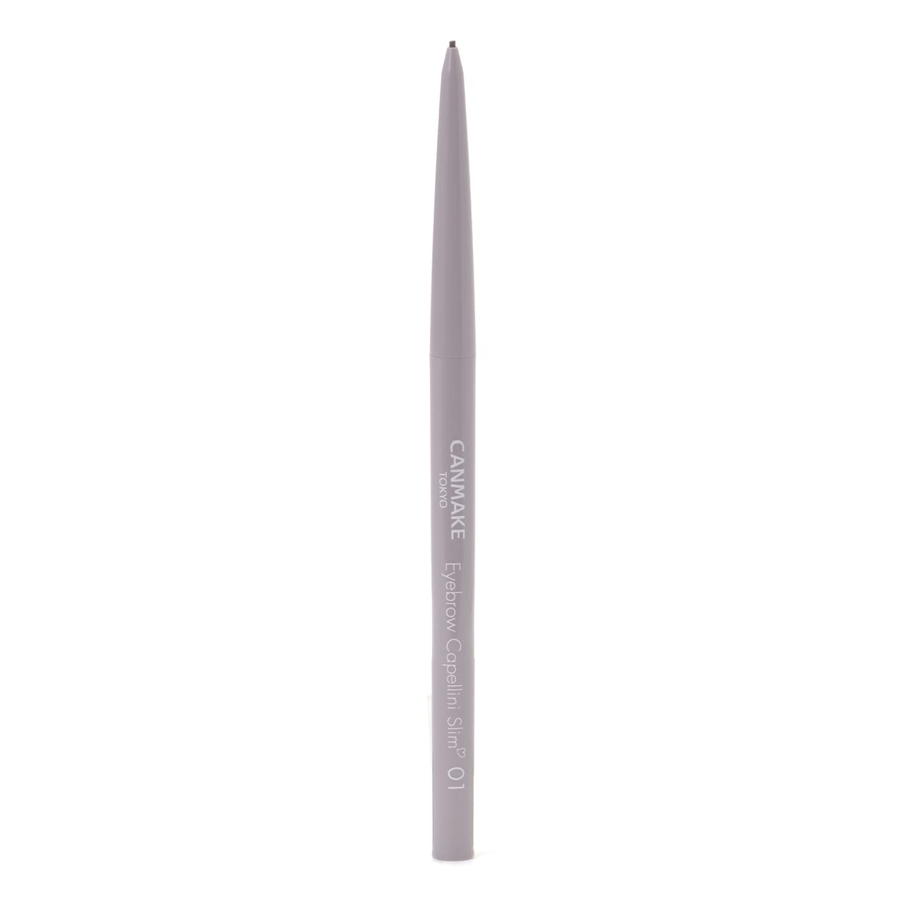 

Canmake Eyebrow Capellini Slim 01 Bitter Brown Retractable Eyebrow Fine Tip 0.03g Pencil, 0.97mm