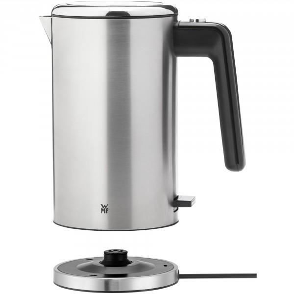 Bouilloire WMF Lono 2400W Inox - Capacité 1,3L - Cromargan mat - Filtre anticalcaire - Sécurité Touch