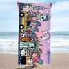 Tokidoki Anime Print Beach Towel, Large Soft Quick Dry Towel for Beach Camping Swimming
