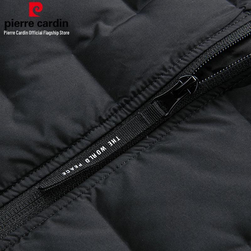 Pánská lehká péřová vesta Pierre Cardin se stojáčkem