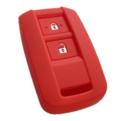 Silicone Keyless Remote Cover Rank 70th Anniversary Compatible Red