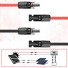 3M Solar Cable Solar Extension Cable AWG12/4mm with Double Ends Solar Connectors Waterproof for Home Boat RV Solar Panels