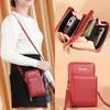 Newest Fashion Simple Women'S Shoulder Bag Large Capacity Multifunctional Wallets Solid Color Crossbody Phone Bags For Women