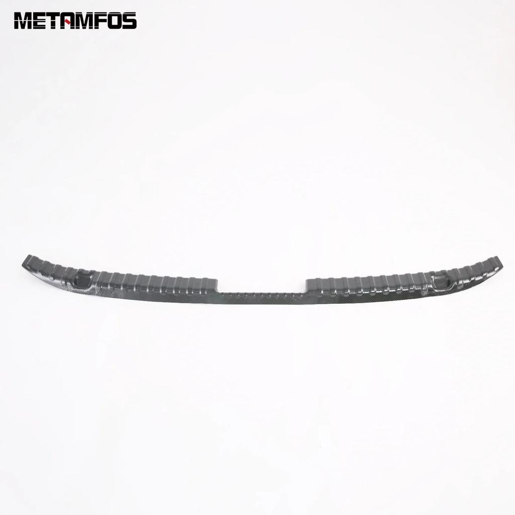 Rear Trunk Bumper Foot Plate Door Sill Scuff Guard Plate For Mazda 3 M3 Axela Sedan -   2024 2025 Accessories