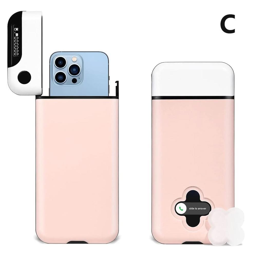 

Безопасный запирающийся кейс Самодисциплина Сотовые телефоны Таймер Блокировка Смартфон Блокировка Таймер Сумка Портативный Мобильный телефон