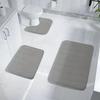 3Pcs/Set Dry Fast Bathroom Floor Mat Water Absorption Soft Rugs Bath Mats Sets  For Home Floor