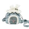 Borsa Trasportino per Criceti Borsa Trasportino per Piccoli Animali Borsa da Viaggio Portatile per Criceti Conigli Scoiattoli Porcellini d'India Topi